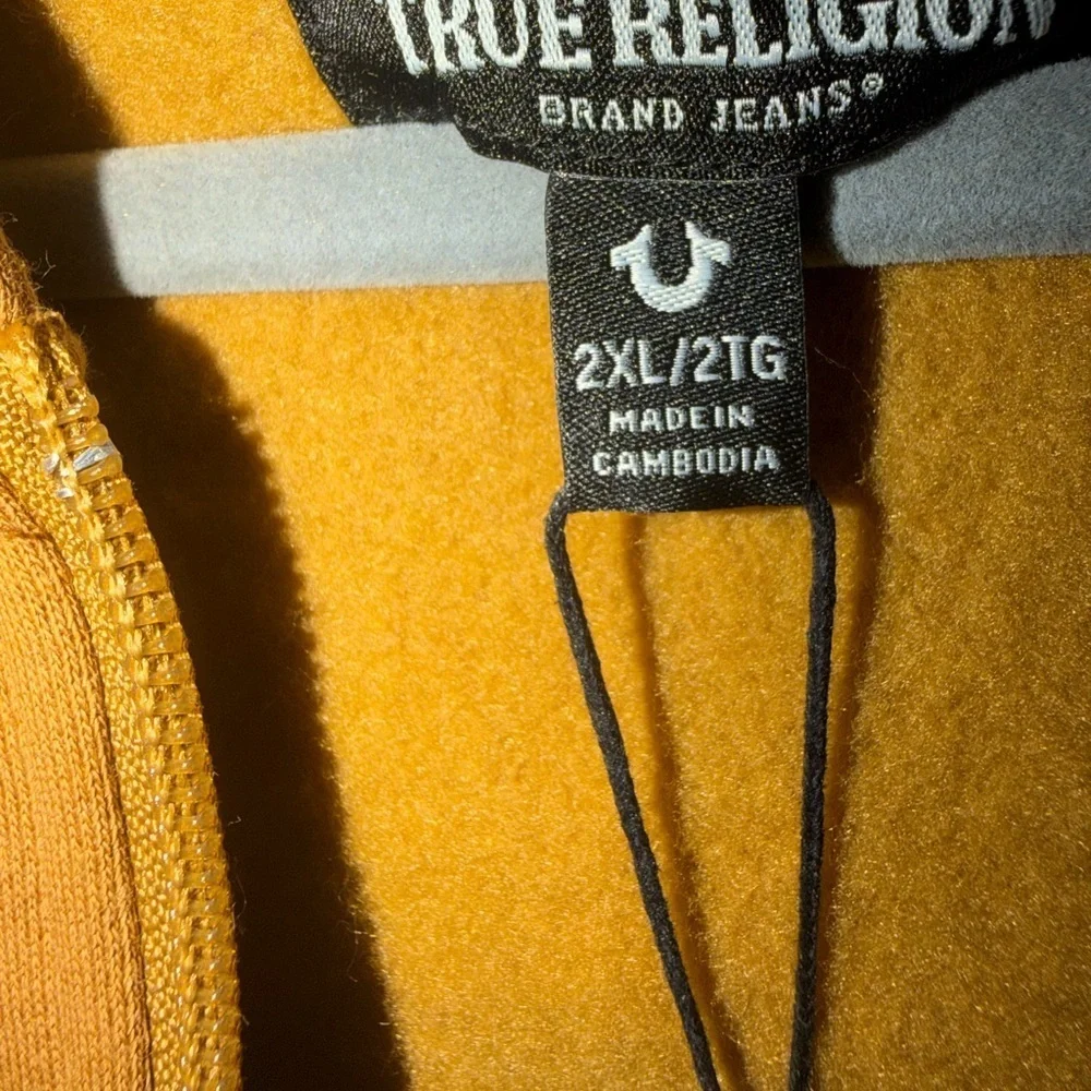 True Religion Men's Zip-Up Sweater
